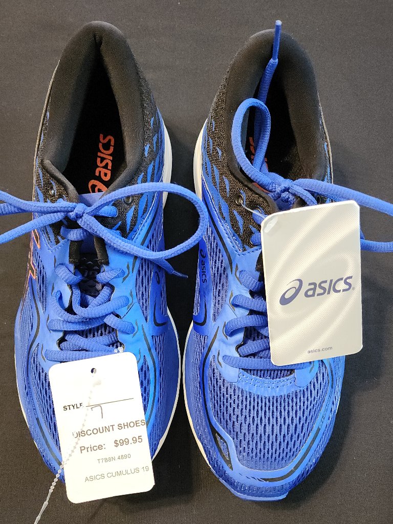 Asics Gel-Cumulus 19 Blue Purple Women's New Running Sneaker Blue Us Size 7